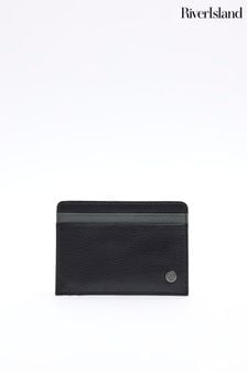 River Island Black Leather Pebbled Card Holder (N95189) | 18 €