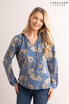 Lakeland Clothing Blue Mia Jersey Blouse (N95247) | AED194