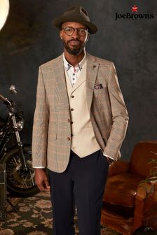 Joe Browns Brown Heritage Check Suit: Blazer (N95326) | 619 QAR