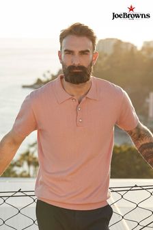 Joe Browns Pink Cashmere Blend Polo Shirt (N95339) | €64