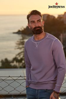 Joe Browns Purple Neon Contrast Stitch Sweatshirt (N95395) | 61 €