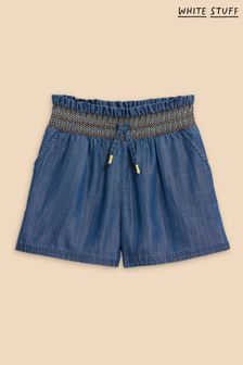 White Stuff Blue Denim Shorts (N95437) | HK$209