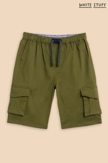 White Stuff Green Carter Cargo Shorts (N95440) | €22.50