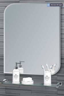 مرآة حائط للحمام مستطيلة كبيرة Islington من Showerdrape (N95450) | 222 د.إ