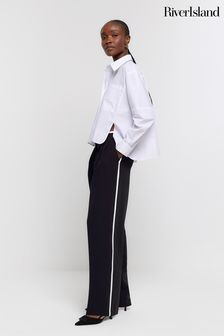 River Island Casual Contrast Side Stripe Trousers