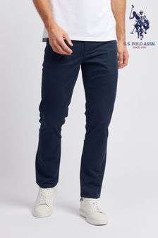 Modra - -U.s. Polo Assn. Moške hlače s 5 žepi Core (N95632) | €74