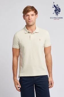 U.S. Polo Assn. Regular Fit Pique Polo Shirt (N95643) | SGD 97