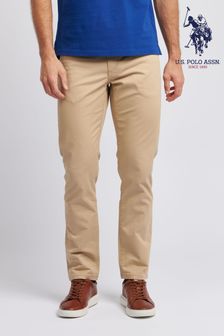 Коричневый - U.s. Polo Assn. Мужские брюки с карманами Core 5 (N95655) | €89