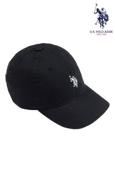 Schwarz - U.s. Polo Assn. Blaue Mütze aus gewaschenem Segeltuch für Jungen (N95686) | 23 €