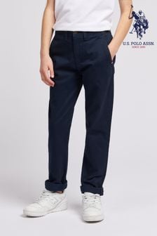 U.S. Polo Assn. Blue Boys Classic Chinos (N95736) | $69 - $82