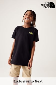 The North Face Black Teen Vertical NSE 2 T-Shirt (N95863) | kr363