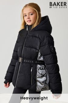 Girls Black Coats Black Winter Parka Coats For Girls Next Kuwait