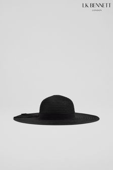 LK Bennett Savannah Raffia Floppy Sun Hat (N96127) | $126