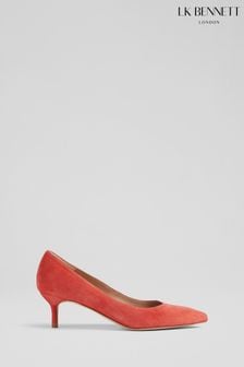 LK Bennett Brown Audrey Suede Court Shoes (N96129) | $427