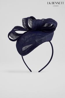 LK Bennett Elowen Mesh Bow Detail Fascinator Hat (N96137) | kr1 810