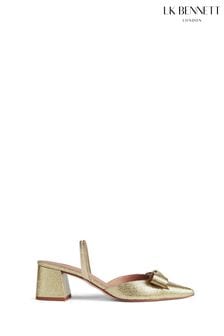 LK Bennett Cadence Patent Bow Front Slingbacks (N96155) | €435