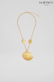 Lk Bennett Coral Shell Necklace (N96195) | 500 zł
