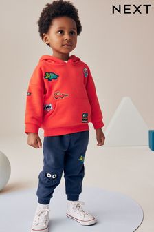 Boys red joggers on sale