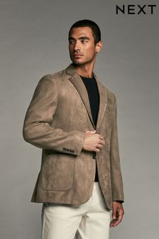 Men s Suede Blazer Blazersandformaljackets Next Ireland