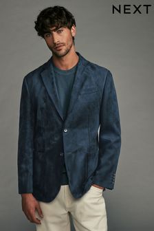 Men s Suede Blazer Blazersandformaljackets Next Ireland