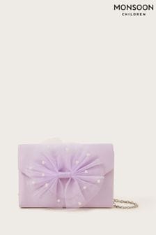 Monsoon Tulle Bow Bag (N97155) | AED99