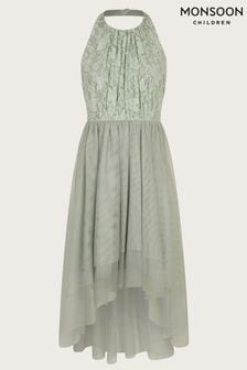Monsoon Green Hayley Lace Prom Dress (N97199) | $83 - $91