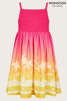 粉色 - Monsoon棕櫚樹印花連身褲 (N97222) | NT$1,030 - NT$1,210