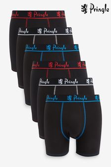 Pringle 超柔軟竹製四角褲 6件裝 (N97267) | NT$2,290