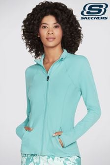 Albastru - Jachetă din plasă Skechers Gowalk Wear (N97537) | 358 LEI