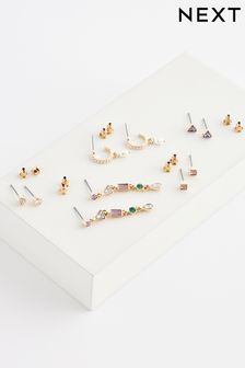 Gold Tone Pretty Mix Earrings Pack Made With Recycled Zinc (N97644) | 21 €