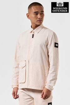 Cămașă tip jachetă Weekend Offender Bărbați Cream Alabaster Vinnie (N97784) | 537 LEI