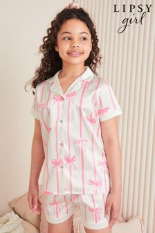 Girls Pyjamas Lipsy White Print Next Oman