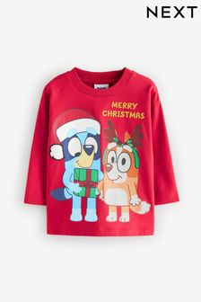Boys red long sleeve top new arrivals