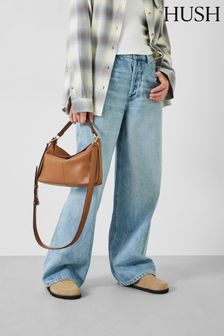Hush Brown Stevie Magdot Leather Cross-Body Bag (N97930) | HK$1,429