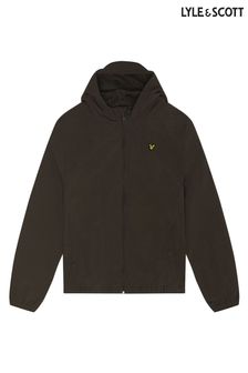 Lyle & Scott Black Zip Through Hooded Jacket (N98103) | €93 - €100
