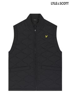 Lyle & Scott Black Quilted Gilet (N98116) | $120 - $129