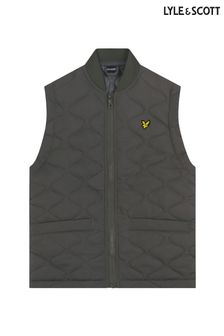 Lyle & Scott Grey Quilted Gilet (N98119) | ￥12,330 - ￥13,210