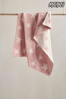 Mamas & Papas Pink Chenille Blanket (N98131) | €22