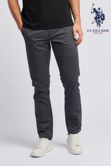 Серый - U.s. Polo Assn. Коричневые классические мужские брюки чинос (N98191) | €86