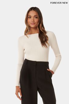 Forever New Petite Evie Long Sleeve Knit Top