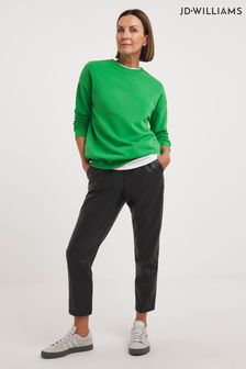 Jd Williams Green Ribbed Sweatshirt (N98591) | 155 LEI