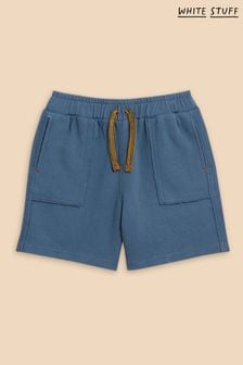 White Stuff Blue Jersey Shorts (N98593) | €17