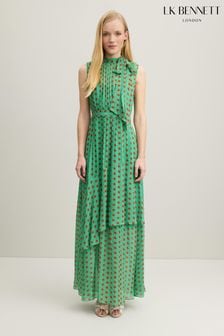 LK Bennett And Spot Robyn Print Dress (N98797) | OMR186