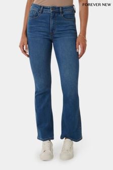 Forever New Blue Sacha Skinny Flare Jeans (N98892) | $109