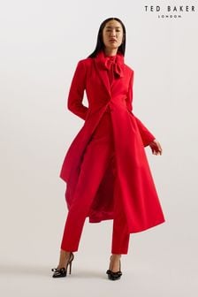 Ted Baker Red Sarela Dress Coat (N99011) | 452 €