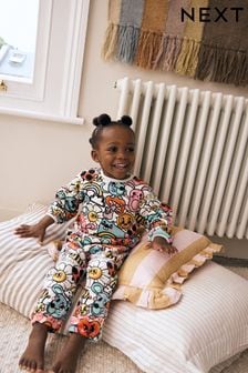 Baby girl fleece pyjamas on sale