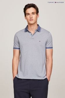 藍色 - Tommy Hilfiger藍色牛津布Polo領T恤 (N99236) | NT$4,200