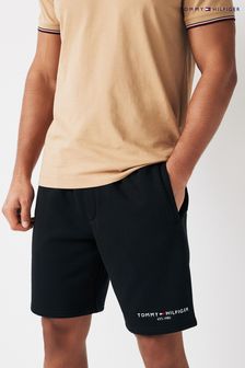 Schwarz - Tommy Hilfiger Sweat-Shorts mit Logo (N99241) | 133 €