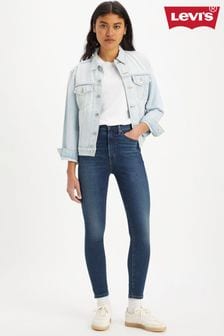 Levi's® Blue Retro High Skinny Jeans (N99449) | $159
