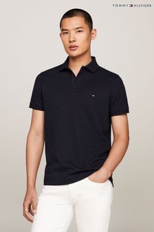 黑色 - Tommy Hilfiger Bubble Stitch Polo T-shirt (N99575) | NT$4,200